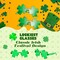 10 Pairs St. Patrick's Day Shamrock Sunglasses, Green Four Leaf Clover Glasses Eyeglasses, Lucky Plastic Shades Eyewear Accessories for St. Patricks Party Props, Party Favor Supplies